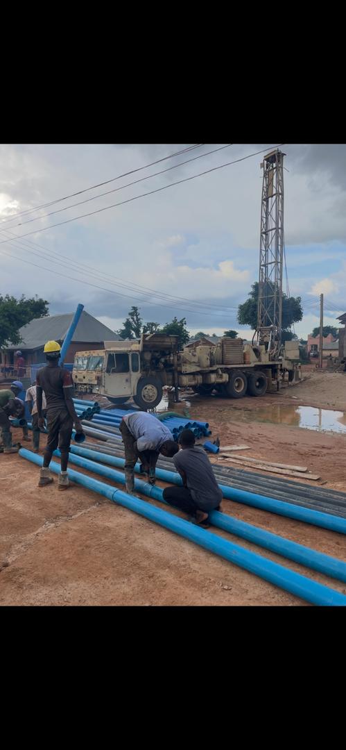 Solar-powered borehole — SATAF Water & Climate Division